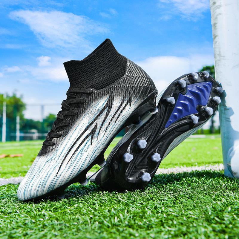 New large size football shoes artificial turf AG spikes men and women youth sports training football shoes wholesale