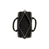 COACH Rowan Refined Pebble Cow Leather Crossbody Bag, Handbag Mini Women's Black CD444-SVA47