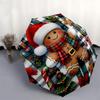 1pc Christmas Gingerbread Man Auto-Folding Umbrella, Portable 3-Fold Design with 8-Rib Iron Frame, Perfect for Fans, Travelers, Daily Use, and Festive