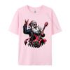 Rock Roll Christmas Santa Claus Guitar Player T-Shirts Autumn Soft Mens Tee Shirts Pure Cotton T Shirts