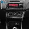 Для Seat Ibiza 6j 2009 2010 2011 2012 2013 2014 Настоящая Мягкая Наклейка из Углеродного Волокна LHD RHD Панель Рамки Центральной Консоли Автомобиля AC Отделка