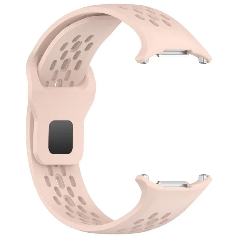 Спортивный силиконовый ремешок для Samsung Watch Ultra 2025 47 мм Дышащий мягкий браслет Ремешок для часов Galaxy Watch Ultra 7 47 мм Correa