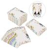 100Pcs Ear Stud Earring Display Storage Paper Jewelry Necklace Cards Hairpin Storage Card