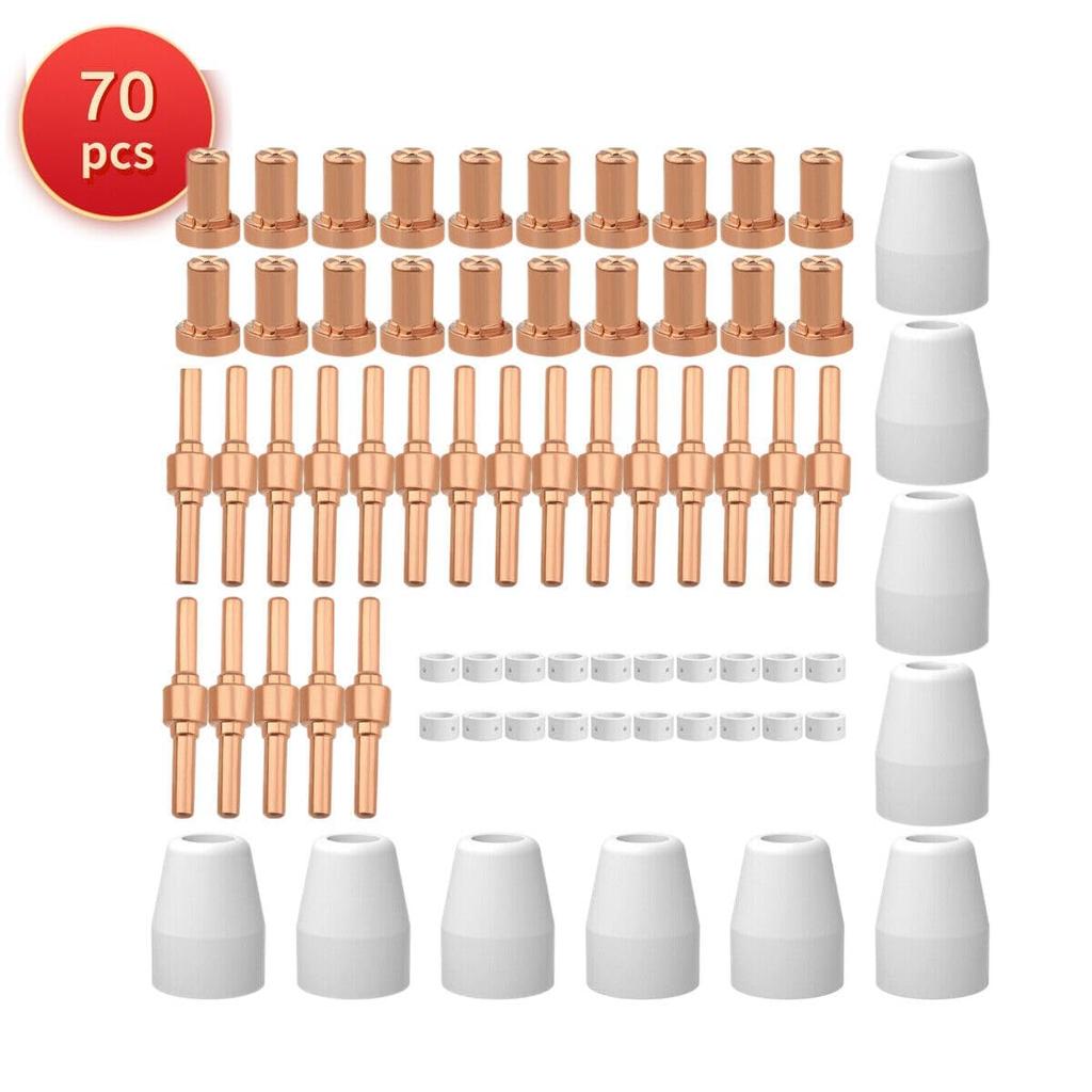 70 pcs Consumables Kit Fit for ARCCAPTAIN Cut 50 Cut50 Plasma Cutter