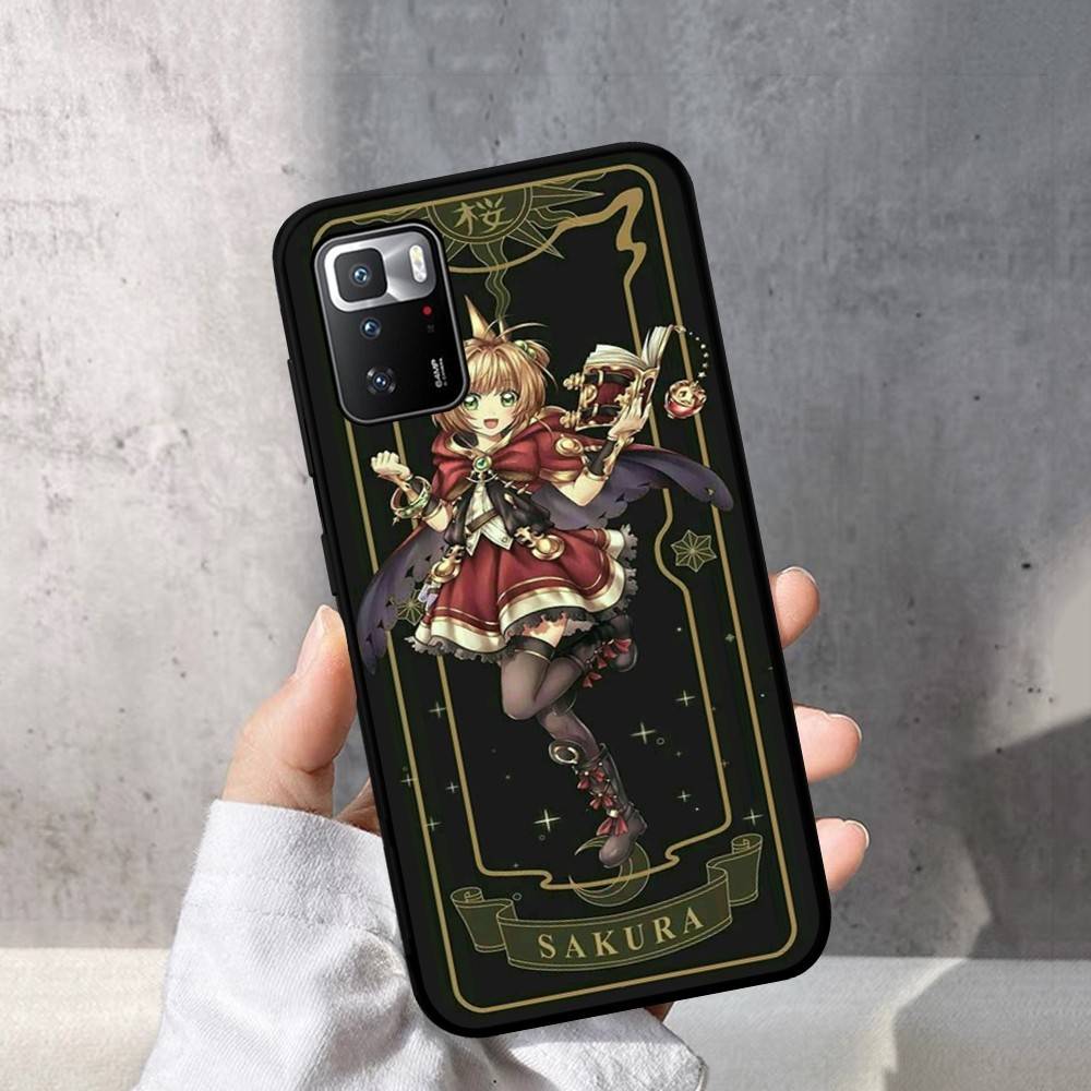 Чехол для телефона Аниме Cardcaptor Sakura Для Redmi Note 4 X 5 A 6 7 8 T 9 9S 10 11 11S 11Epro Poco M3 pro