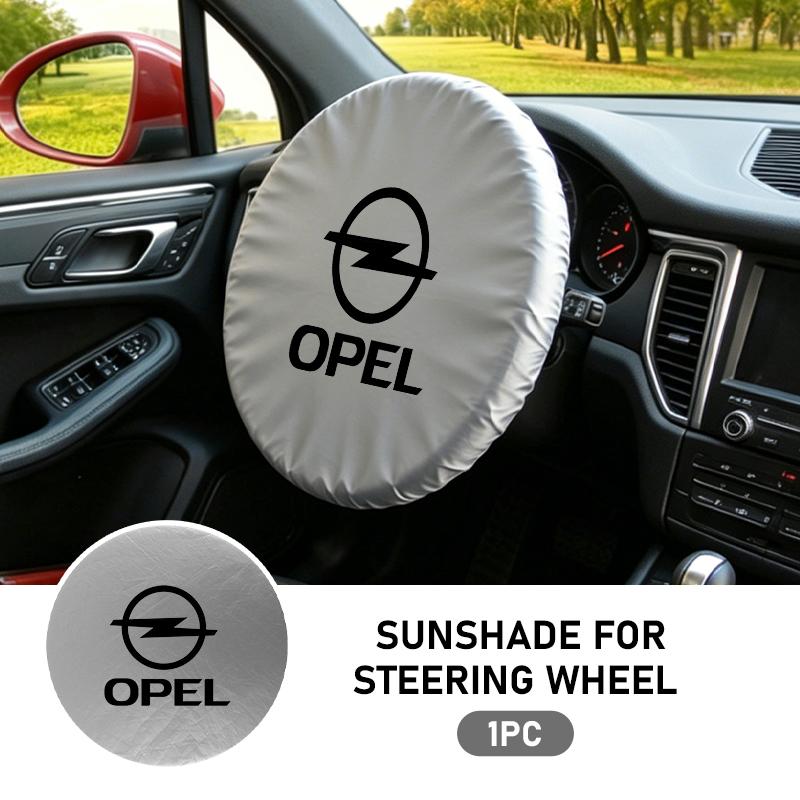 AAHC1 For Opel Car Sun Shade for Steering Wheel Anti UV Heat Insulation Protector ADAM ASTRA J K CORSA E INSIGNIA MOKKA VIVA Meriva