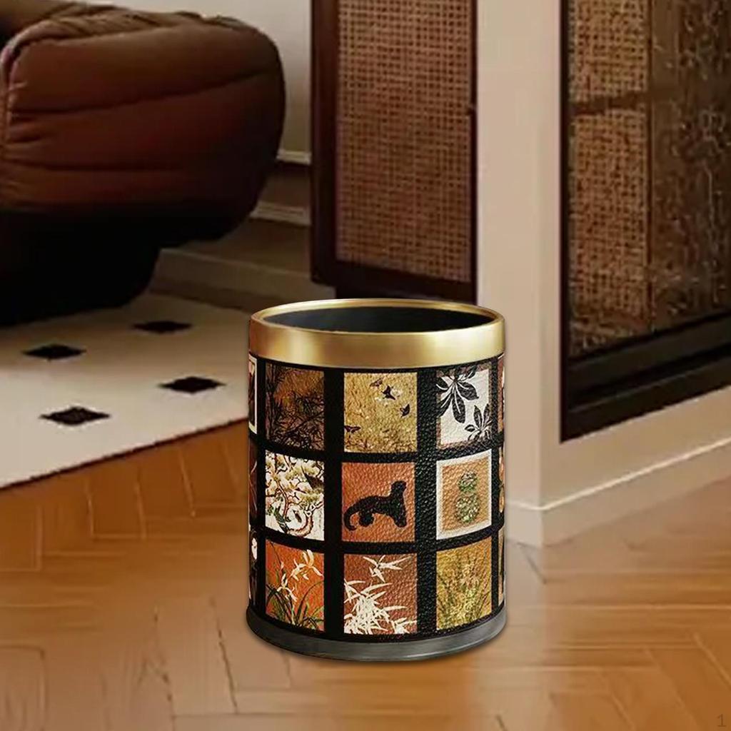 Мусорное ведро WastedBasket Reutilizable Ancient Fillk Duffish для офиса, гостиной, дома