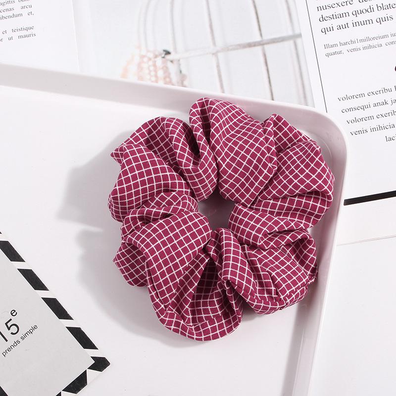 Stripe Womens Hair Accesorios Ladies Tie Striped Lady Scrunchies Ponytail Female Scrunchy Elastic Hair Ropes Headwear For Women