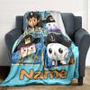 Custom Name Fantasy World Adventure Party Blanket For Couch Bed Plush Cozy Fuzzy Blanket Super Soft Warm Blankets For Fall And Winter 0916233