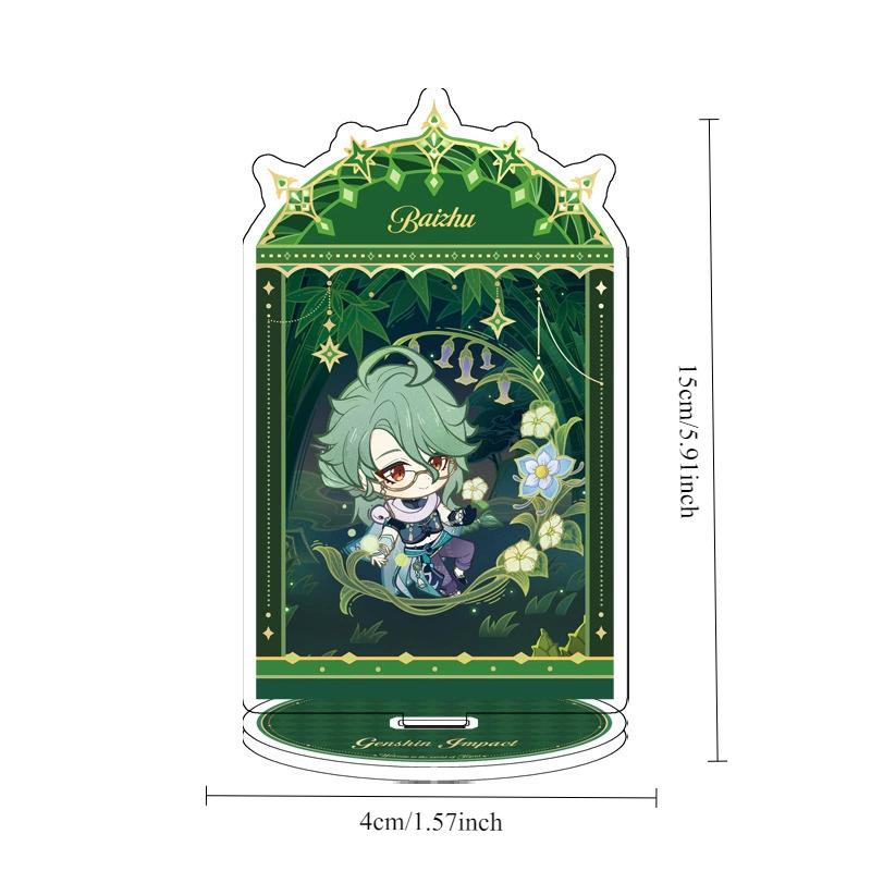 Genshin impact Game Peripheral Gifts Акриловые стоячие знаки Настольные декоративные украшения Furina Wriothesley Neuvillette Lynette