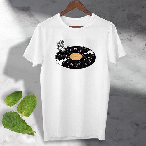 26 Comic Sound Vinyl Astronaut Planets Solar System Sun T-Shirt ideal gift present Unisex T-Shirt