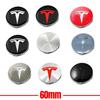 4 шт. 60 мм Колпачок ступицы Tesla Центральный колпачок Логотип Высококачественная наклейка для Tesla Model 3 Y S X Персонализированная автомобильная наклейка Автомобильные аксессуары
