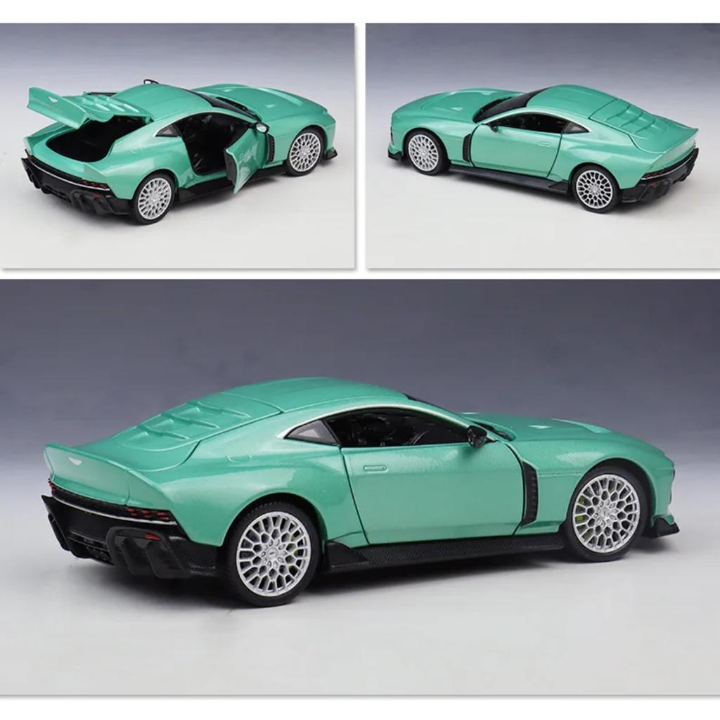 Welly 1/24 Aston Martin Valour Сплав Модель Суперспортивного Автомобиля Литой Металл Гоночный Автомобиль Модель Транспортного Средства Высокая Симуляция Детская Игрушка Подарок