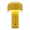 Nordic Retro Mushroom Metal Bedside Lamp - Stylish Table Lamp for Bedroom, Restaurant, or Bar with Charging Feature.
