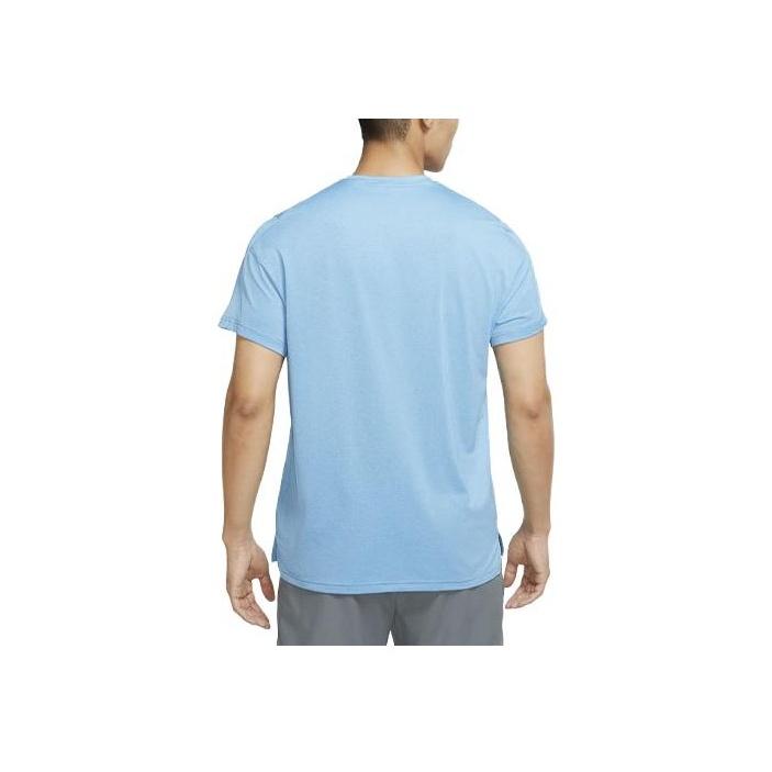 Nike Футболка мужская с коротким рукавом Dopamine с круглым вырезом и логотипом, цвет небесно-голубой CZ1182-435