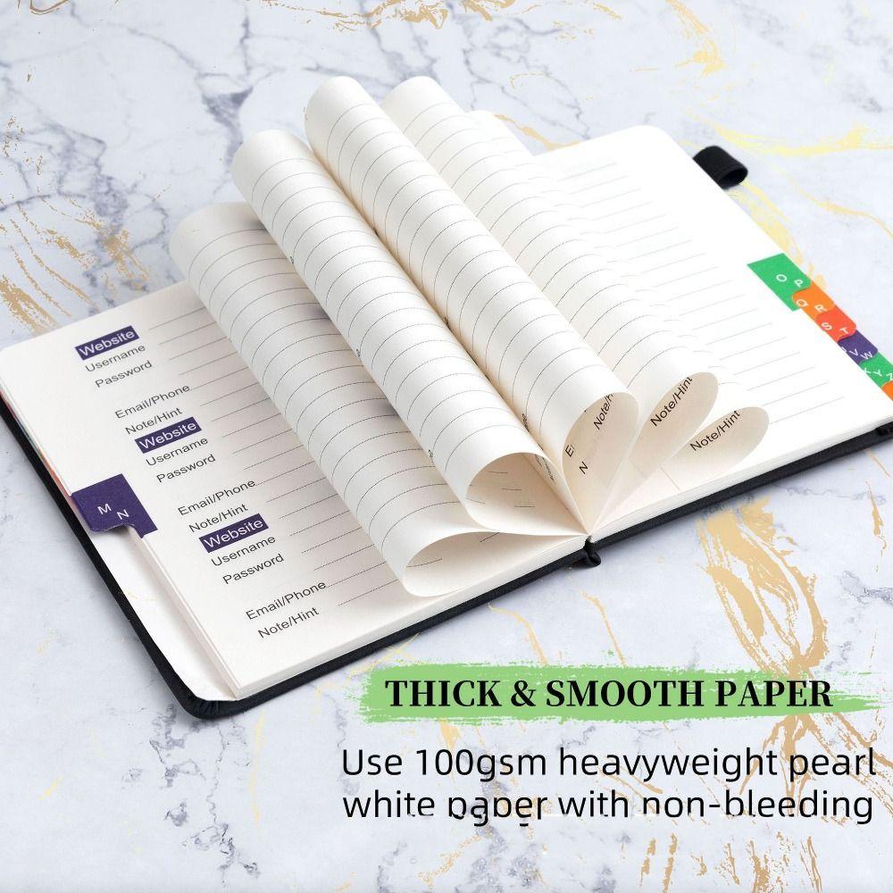 To Record Internet Logins Password Organizer Address Book Password Keeper Notebook For Seniors