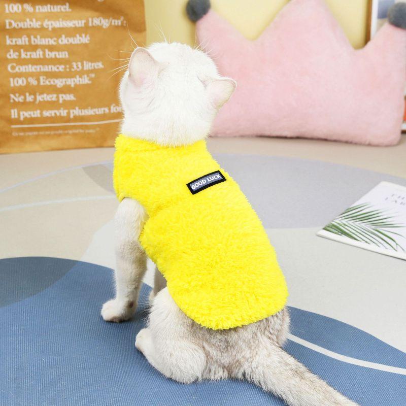 New Pet Cat Clothes Winter Clothes Warm Pet Clothes Cat Clothes