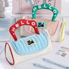 Large Capacity Pen Bag Portable Stationery Bag Cute Pen Pouch  Students Gift