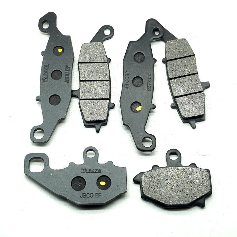 Motorcycle Front Rear Brake Pads for KAWASAKI NINJA650 Ninja 650 (EX650) 2012-2016 650R 2009 ABS 2016 NINJA650R 2010 2011