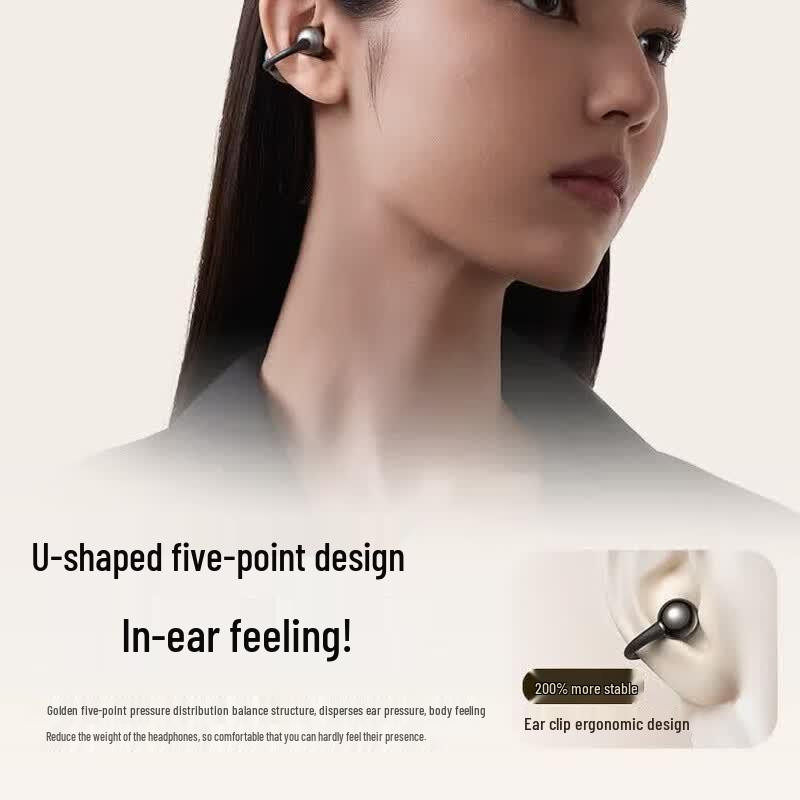 Sanag Z60 Open-Ear Clip Bluetooth Headphones
