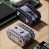 Металлический Вращающийся Танк Игрушка Тактический Танк Ролик Снятие Стресса Настольное Украшение Пальцевой Детские Пазлы