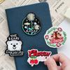 Self-Adhesive Cool Play Time Cloth Sticker Embroidered Clothes Pants Patch Sticker Hand Account Book Tide Brand Hat Decoration Retro Sticker