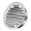 Louvered Grille Cover Vent Stainless Steel Air Vent Grilles for House Wall 