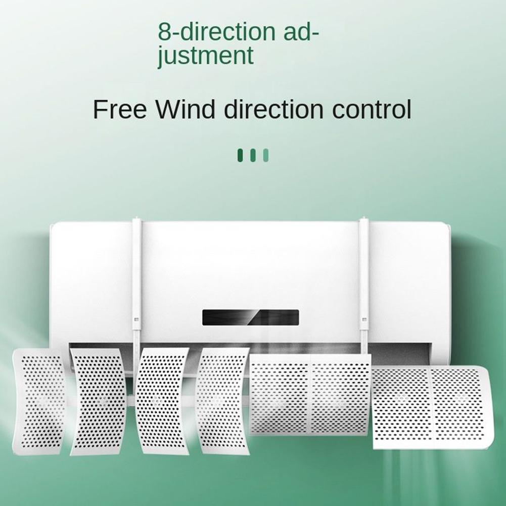 8 Leaf Adjustable Wind Deflector Basic No Filter Cold Air