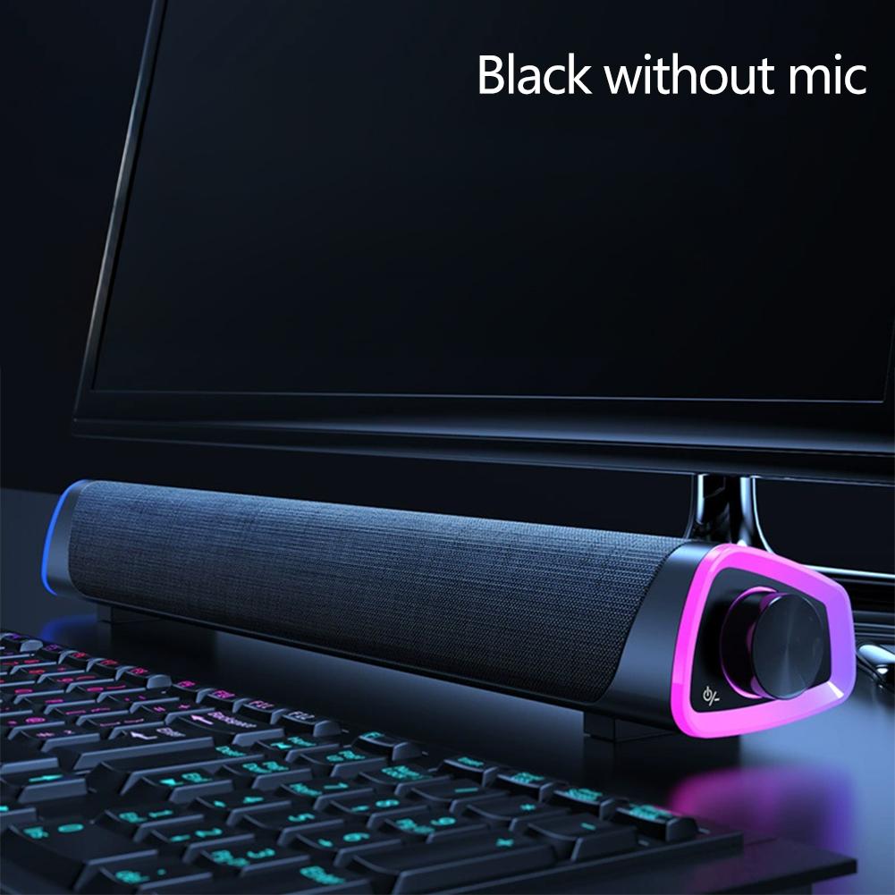 4D Bluetooth Динамик Саундбар Стерео Звук Сабвуфер Компьютерный Динамик Для Macbook Ноутбука Ноутбука ПК Музыкальный Плеер Проводная Акустическая Система