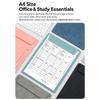 PU Leather a4 Letter Size Clip Non-slip Document Holder Signature Pad Paper File Board  School