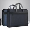 Large Capacity Document Storage Bag Multiple Compartments Laptop Handbag Men Women