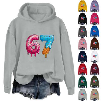 Женская мода Повседневные универсальные толстовки на каждый день с длинным рукавом и капюшоном