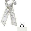 White Project SERENA TWILLY SILK SCARF_2COLOR