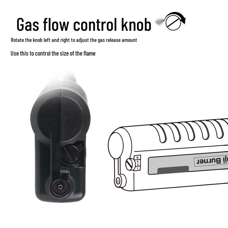 RZ-520CBK Refillable Telescopic Flame Gun
