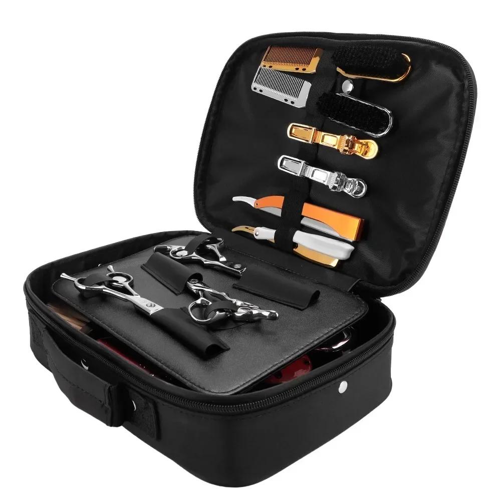 Новый парикмахерский противоударный чехол для ножниц, сумка, устойчивый к раздавливанию, триммер, чемодан, водонепроницаемый, не деформирующийся ящик для инструментов для укладки