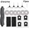 Dreame L10s Pro Ultra Heat, X30 Ultra, X30 Pro Accessories Vacuum Cleaner Replacement  Main Side Brush Filter Mop Dust Bag