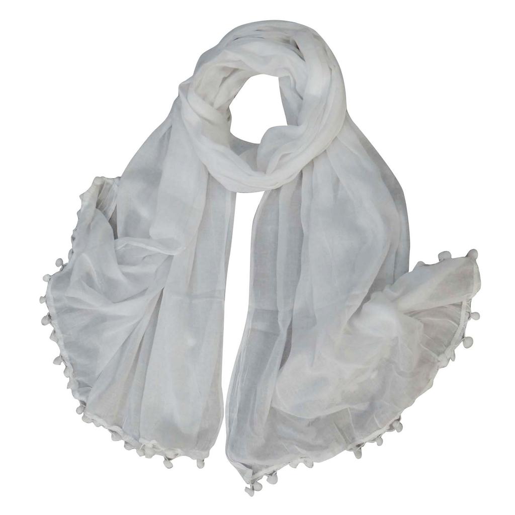 Indian Hijab Neck Wrap Shawl Cotton Blend Scarf Long Stole Scarves Dupatta