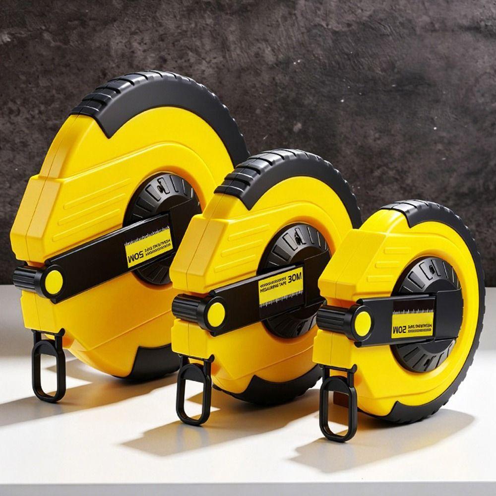 Anti-reverse Tape Measure 20m 30m 50m Measuring Tape Hand Measuring Tool Field Work