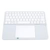   Keyboard with Touchpad Multifunctional Quiet Typing Rechargeable Foldable 64 Key Keyboard for Laptop Tablet