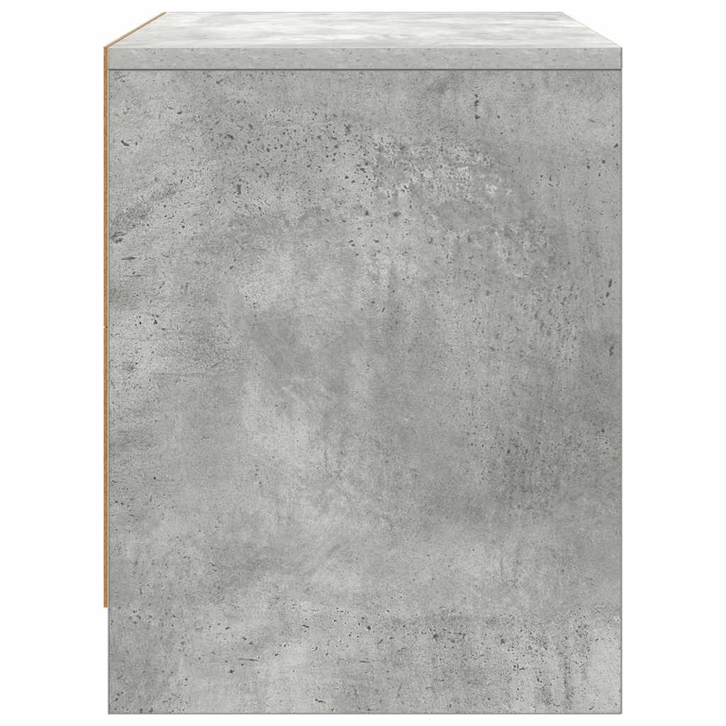 Vidaxl Szafki Nocne, 2 Szt., Szarość Betonu, 45X34X44,5 Cm