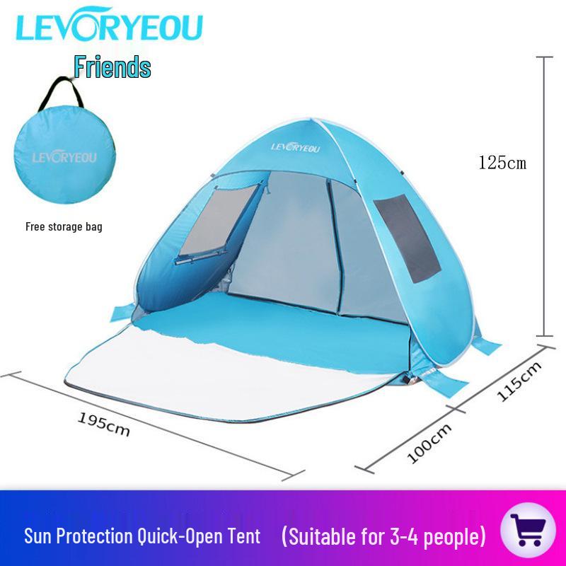 Складная водонепроницаемая туристическая палатка Maitebao для активного отдыха летом и на пляже