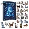 Christmas Eve Blind Box 2026 Advent Calendar Box, Include 24 Crystal Cat Tree Hanging Decorations Ornaments, Acrylic for Holiday Countdown Decor