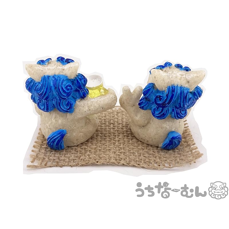 Сувениры из Окинавы сувенир сиса орион пивная фигурка сидящая мини входная пара лев украшение интерьера удача разные товары фэн-шуй