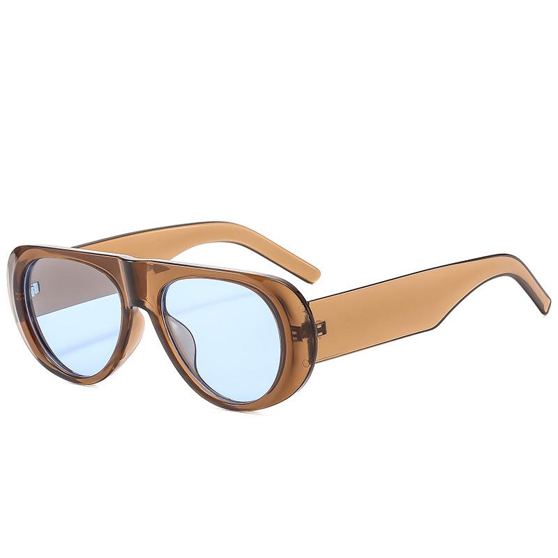 Винтажные женские квадратные солнцезащитные очки с большой оправой, брендовые, черные, круглые, крутые, мужские солнцезащитные очки, цельные, дизайнерские, солнцезащитные очки-авиаторы