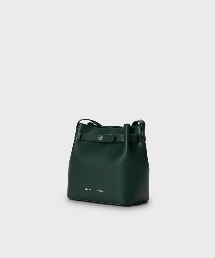 Herma Belt Bucket Bag Evergreen