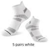 5 Pairs Spring Summer Men Casual Sports Running Socks Protective Ankle Socks Thin Breathable Deodorant Fitness Short Socks Male