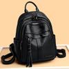 Высококачественный мягкий кожаный рюкзак, простой женский рюкзак большой вместимости, школьный рюкзак для студентов