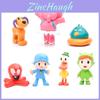 Очаровательный набор плюшевых фигурок Pocoyo Zinkia включает красочные игрушки слона и утки
