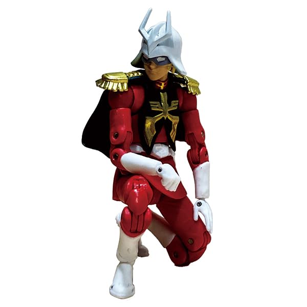 COLLECTION 02 Mobile Suit Gundam Principality of Zeon Char Aznable Action Figure G.M.G.