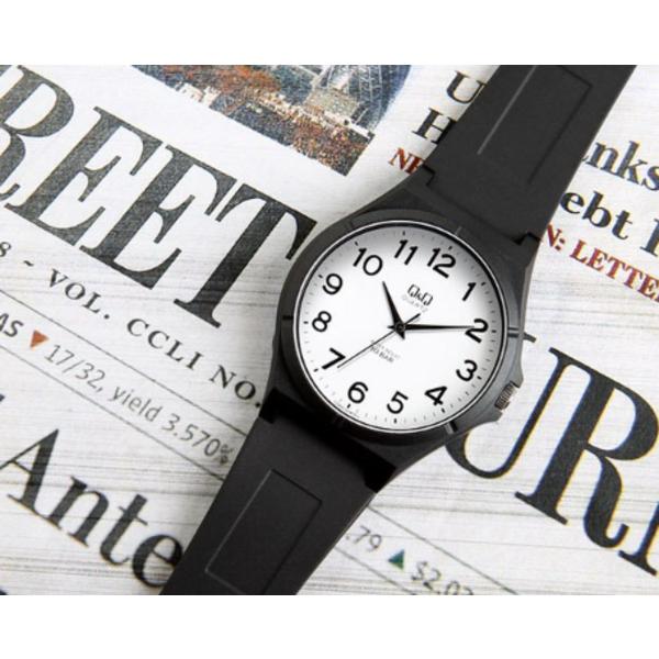 Q&Q Модные часы VQ66J-004Y для тестирования способностей колледжа с большим лицом и низким уровнем шума